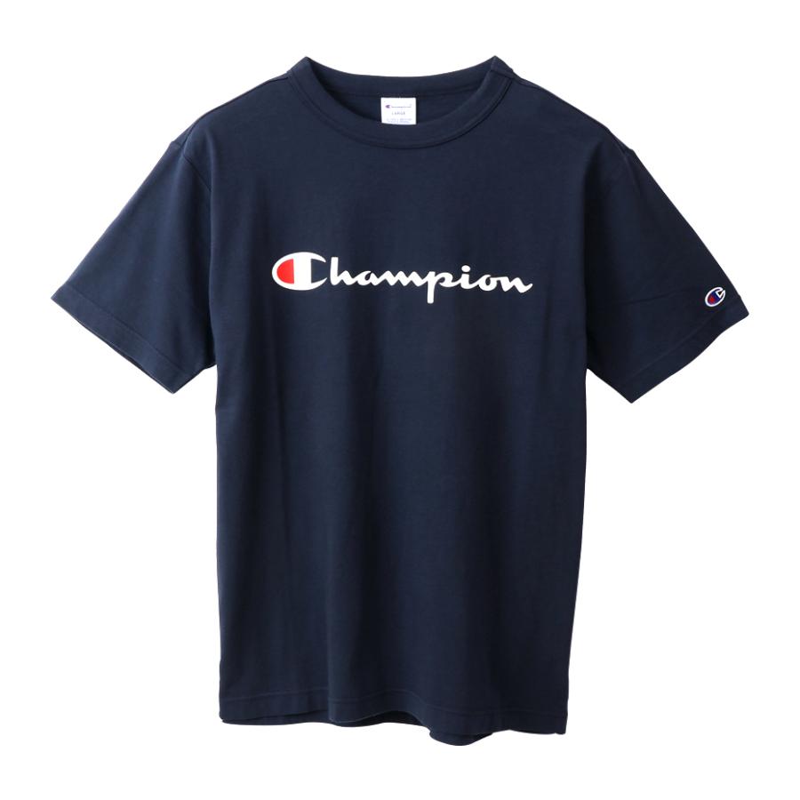 最終セール価格 CHAMPION チャンピオン (C3-P302) メンズ Tシャツ 普段着 カジュアル シンプル 無地 半袖 カットソー コットン｜kyoeisports2｜08