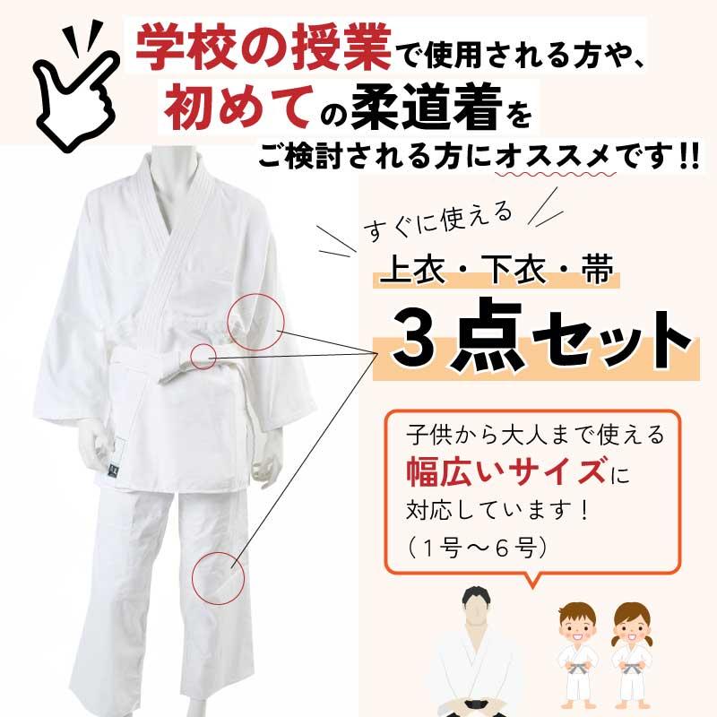 ヒロヤ (JWS-1〜JWS-6) 柔道 柔王晒一重S スタンダード 学校正課用