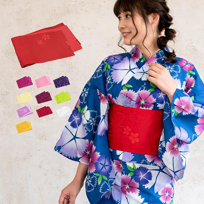 浴衣帯 柄 浴衣 帯 日本製 10colors ゆかた帯 半幅帯 浴衣帯 レディース 女性 卒業式 袴 袴下帯 京越卸屋 Paypayモール店 通販 Paypayモール