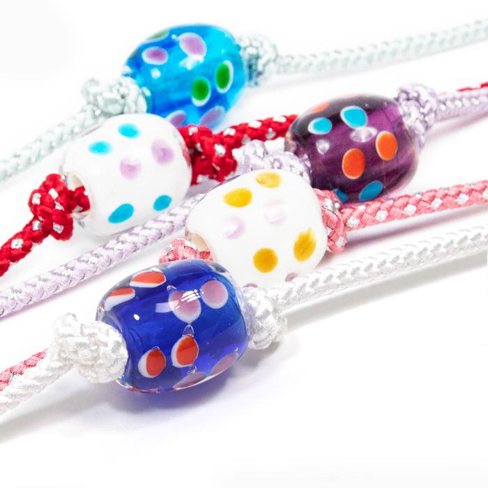 帯飾り とんぼ玉) 浴衣 帯締め 飾り紐 帯飾り 帯留め レディース 5colors (rg) :10006410:京越卸屋 通販 (天色)水玉とんぼ玉 帯飾り プレート付き根付 浴衣 夏のお着物に