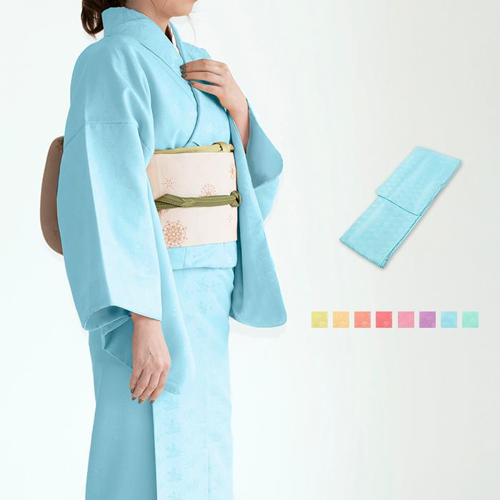 KYOETSU（京越） (女単衣 地紋) 洗える着物 単衣 8colors sサイズ 色