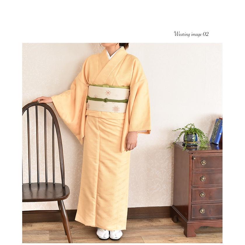 KYOETSU（京越） (女単衣 地紋) 洗える着物 単衣 8colors sサイズ 色