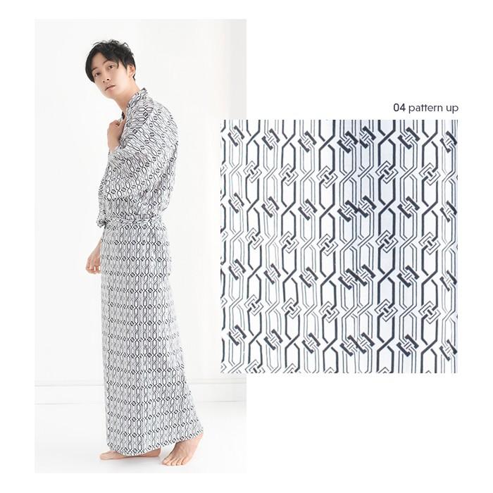 (旅館浴衣 3点セット) 旅館浴衣 浴衣 帯 寝巻き 寝間着 寝巻  男性 女性 メンズ レディース 介護 パジャマ 温泉浴衣 入院着(rg) | KYOETSU | 25