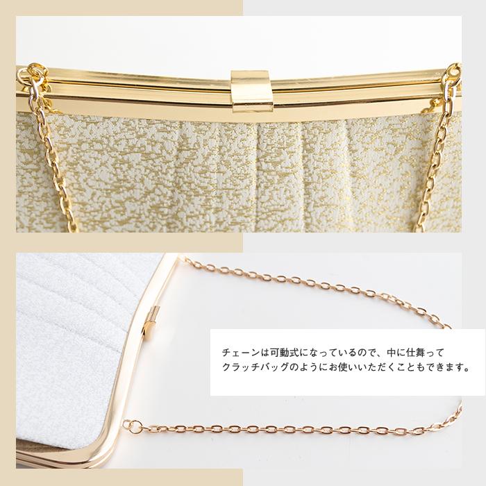 未使用✨結婚式　留袖　訪問着　礼装用　金　草履バッグセット 草履バッグセット 留袖 訪問着 礼装 結婚式 紗織 Lサイズ