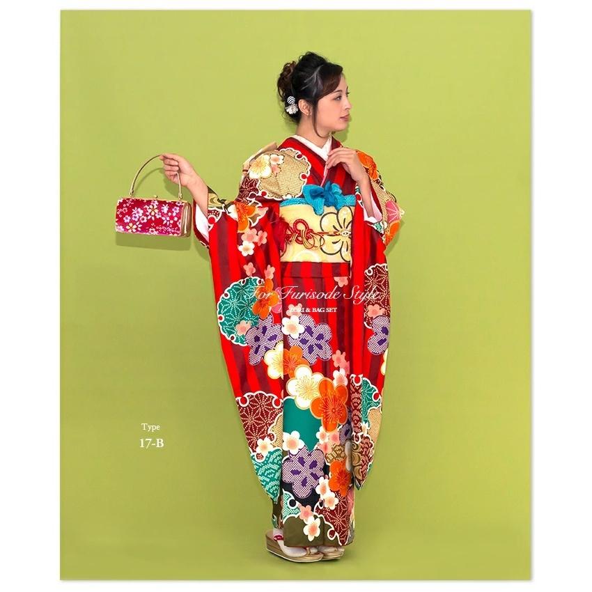 KYOETSU（京越） (草履バッグ 振袖) 草履バッグセット 成人式 48colors