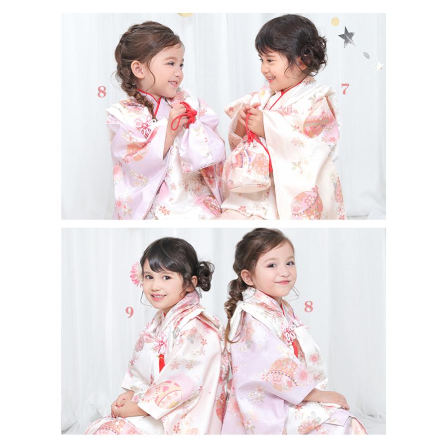 KYOETSU 七五三 着物 3歳 女の子 【全て揃った豪華9点フルセット KYOETSU 七五三 着物 3歳 女の子 【全て揃った豪華9点フルセット