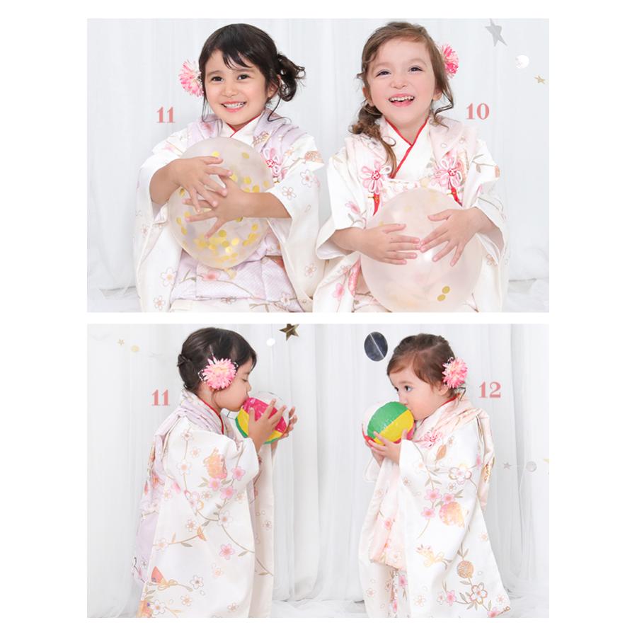 KYOETSU 七五三 着物 3歳 女の子 【全て揃った豪華9点フルセット KYOETSU 七五三 着物 3歳 女の子 【全て揃った豪華9点フルセット