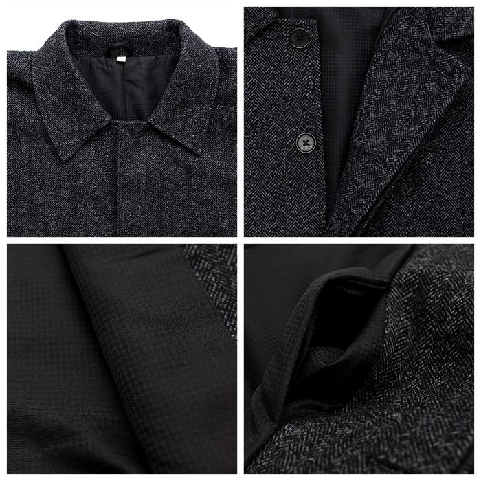 KYOETSU（京越） (角袖コート) 着物 コート 角袖 4colors ウール混