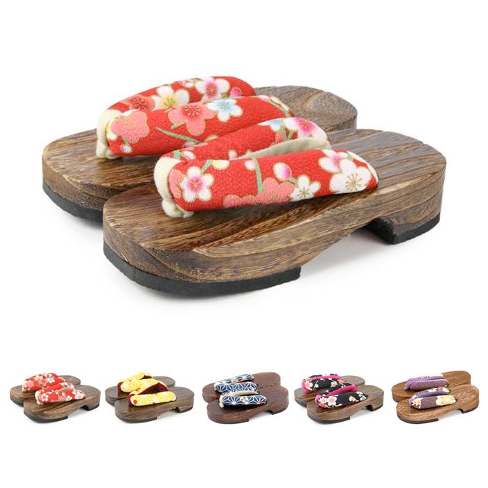 下駄 子供 子供下駄 女の子 ガールズ サンダル 浴衣 焼桐 和柄 花柄 京越卸屋 Paypayモール店 通販 Paypayモール