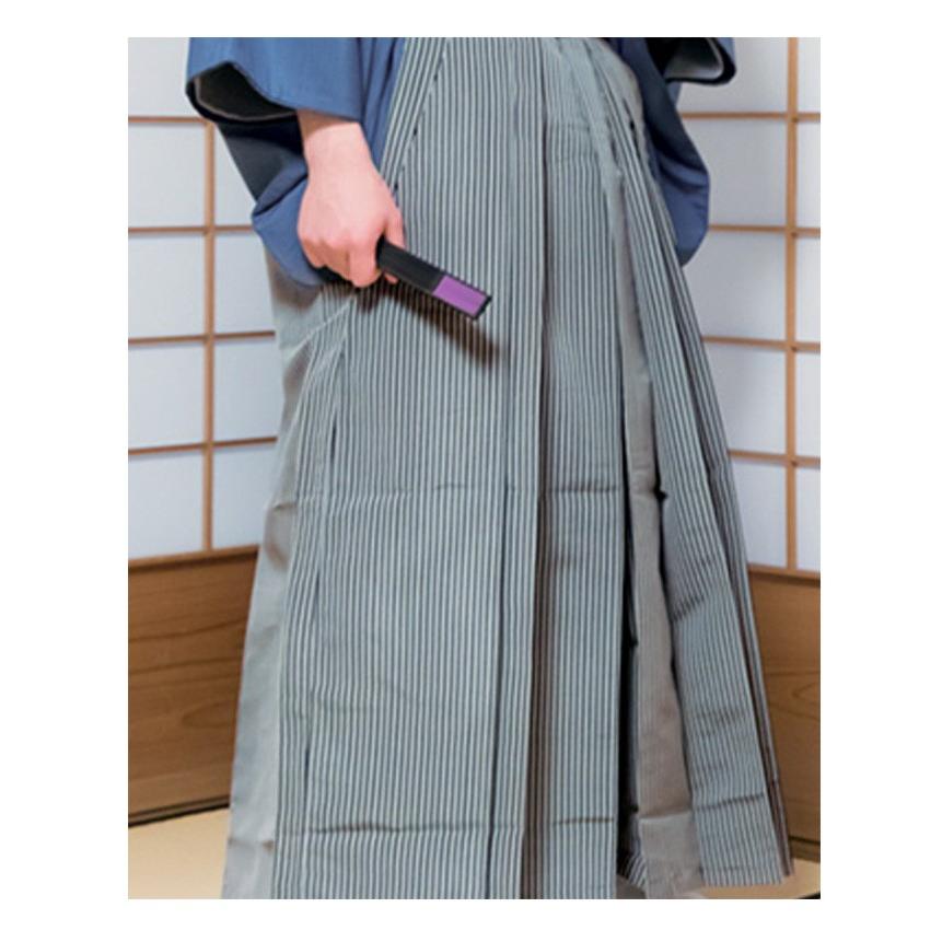 KYOETSU (馬乗袴 細縞)馬乗り袴 男 メンズ 細縞柄 袴単品(rg