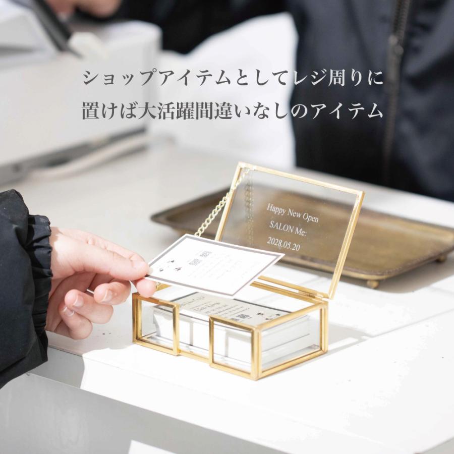 開店祝い おしゃれ 名入れ ショップカード 名刺入れ 周年記念品 ゴールドフレーム カードケース :giftGGLKlX:名入れギフト専門店 ...