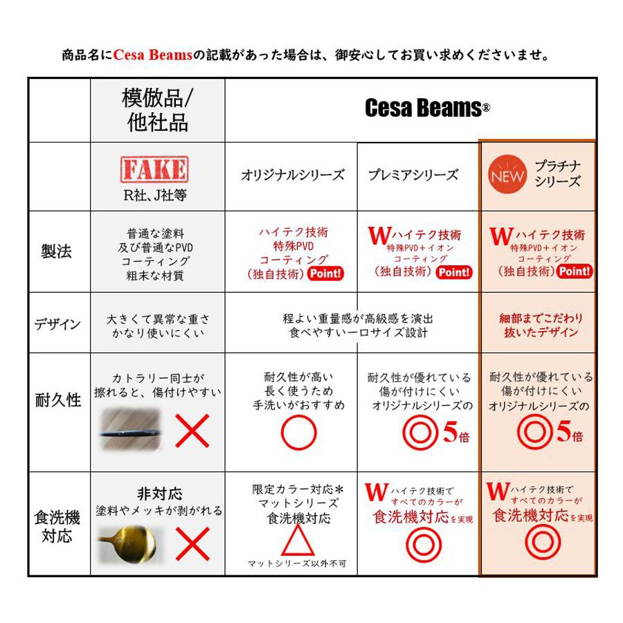 cesaBeams カトラリーセット 6本ギフトボックス付きセット 結婚祝い