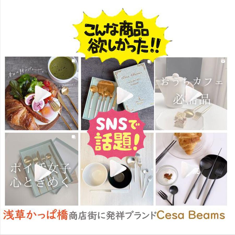 Cesa Beams カトラリーセット 4本ギフトボックス付きセット 結婚祝い