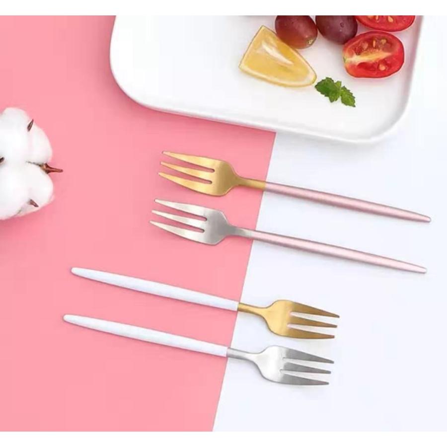 Cesa Beams 2本セット ケーキフォーク or コーヒースプーン 20色選べる