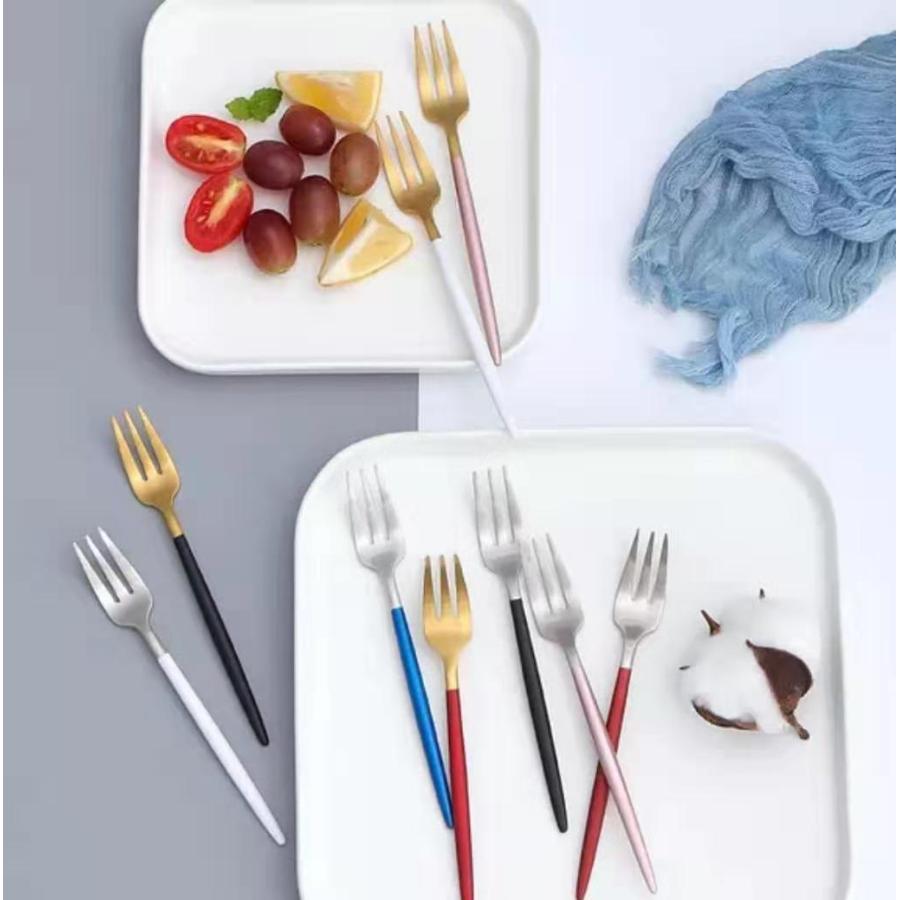 Cesa Beams 2本セット ケーキフォーク or コーヒースプーン 20色選べる