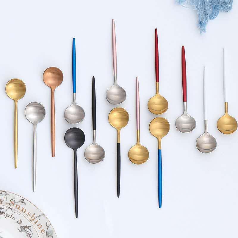 Cesa Beams 2本セット ケーキフォーク or コーヒースプーン 20色選べる