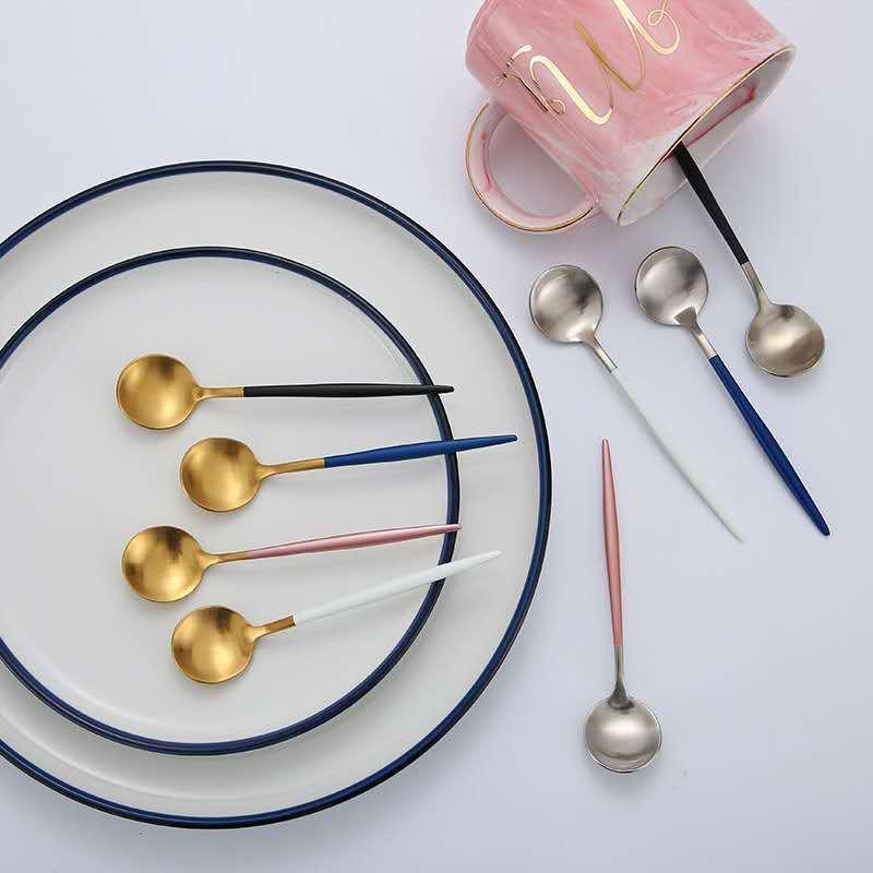 Cesa Beams 2本セット ケーキフォーク or コーヒースプーン 20色選べる