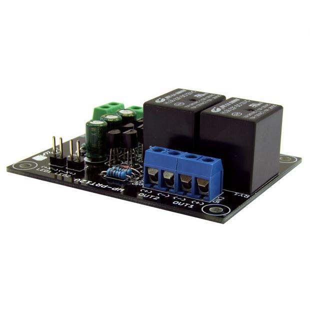 WP-PRT12V DC12V仕様デジタルアンプ対応 ポップノイズ防止回路基板完成