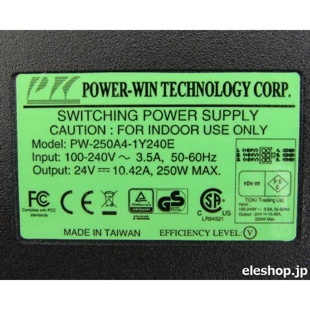PW-250A4-1Y240E 250W ACアダプタ DC24V 10.42A 6P Mini-fitコネクタタイプ |  | 05