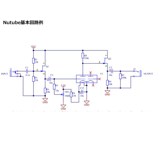 Nutube 6P1 直熱型双三極管 : 共立電子産業 Yahoo!店 - 通販 - Yahoo