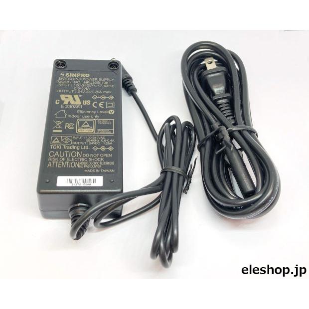 HPU32B-108 トキトレーディング 医療機器用ACアダプター DC24V 1.25A