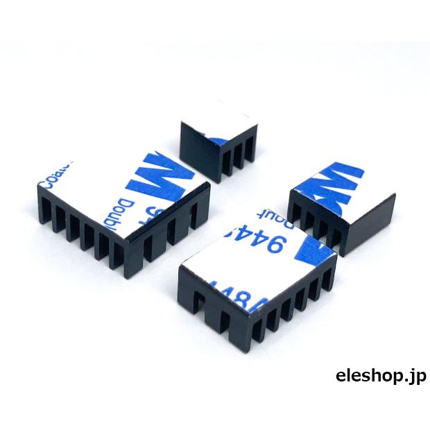 HET-PI4B-4SET Raspberry Pi 4 model B 用ヒートシンクセット : 共立