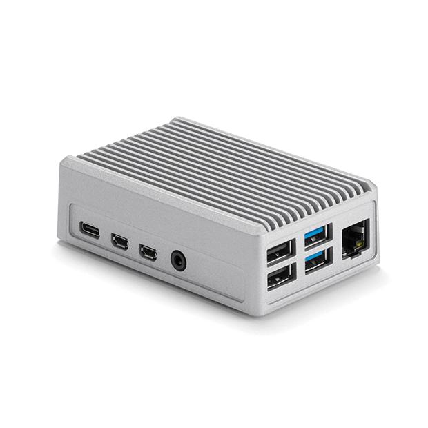 RPH-4B-H-S Raspberry Pi 4B用 ヒートシンクケース シルバー