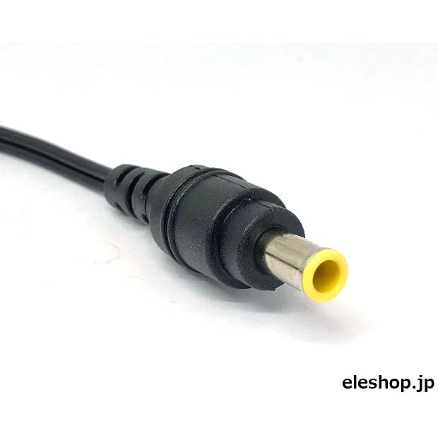 2-1 コネクタ付ケーブル DCプラグ EIAJ4 1.8m : 共立電子産業 2-1 コネクタ付ケーブル DCプラグ EIAJ4 1.8m : 共立電子産業