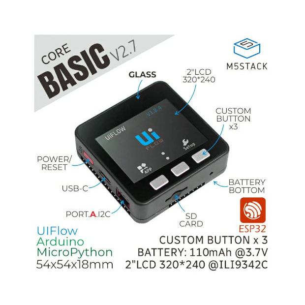 M5STACK-K001-V27 M5Stack Basic V2.7 : 共立電子産業 Yahoo!店