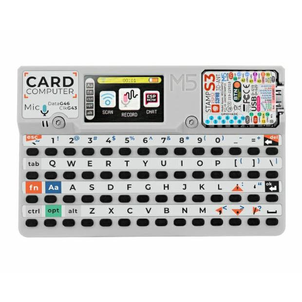M5STACK-K132 M5Stack Cardputerキット (M5StampS3付属) 航空便不可 : 共立電子産業 Yahoo!店 ...