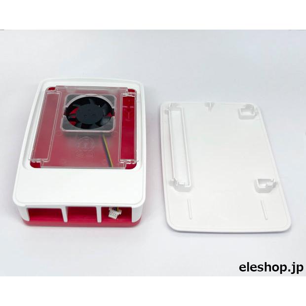 SC1159 Raspberry Pi 5用 公式ケース Red/White｜kyohritsu｜04