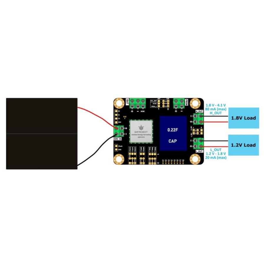 KIT0197 DFROBOT DFM8001搭載 屋内用 環境発電キット |  | 06