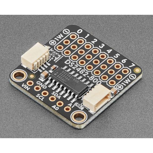 6027 STEMMA QT/Qwiic互換 DS2482S-800搭載 8ch I2C - 1-Wire Busアダプタ : 共立電子産業 ...