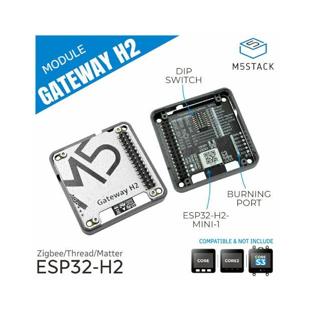 M5STACK-M141 ESP32-H2 Thread/Zigbee ゲートウェイモジュール : 共立