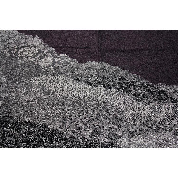 訪問着 正絹 新品 名古屋友禅 伝統工芸士 赤塚順一作 作家物 手染め