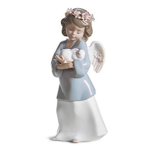 Lladro 天使のフルート吹き フィギュア : LLADRÓ Angel with