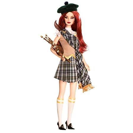 在庫即納 Barbie Dolls Of The World Scotland