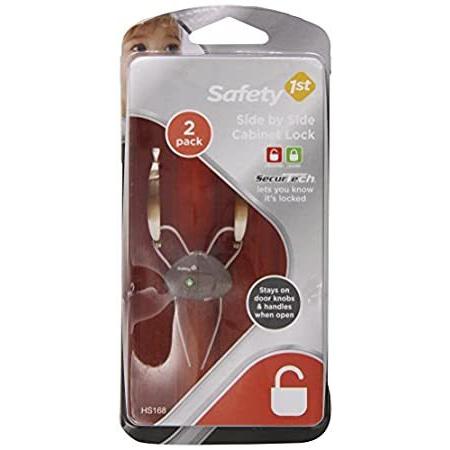 Safety 1st Side 開店記念セール！ by Cabinet Lock 並行輸入品 激安価格と即納で通信販売 Decor 2-Count
