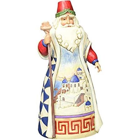 Jim Shore クリスマス ハートウッド クリーク Enesco ドイツサンタフィギュア 6.75インチ 7-Inch 4041069