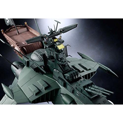 オンラインショップ 銀河鉄道999 超合金魂 海外輸入品です お届けまで丁寧に対応いたします Gx 67 並行輸入品 並行輸入品 塗装済み完成品フィギュア Abs ダイキャスト製 約470mm 宇宙海賊戦艦アルカディア号 フィギュア