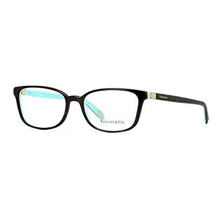 純正買取 メガネ Tiffany & Co. Eyeglasses Tiffany TF 2109HB 8134 HAVANA/BLUE ，51/17/140