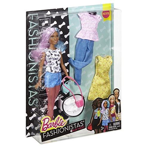 Barbie Fashionistas Doll ＆ Fashions Blue Violet, Petite並行輸入品