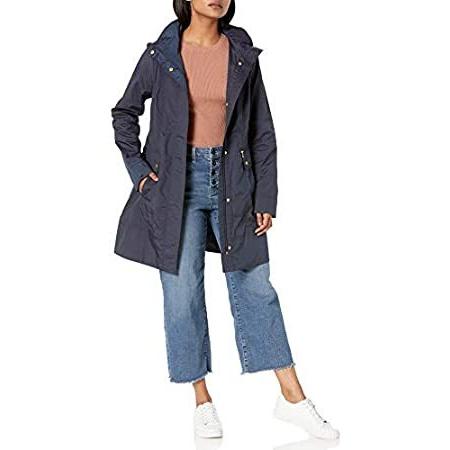 オフライン販売 Cole Haan レディース バックリボン パッカブル フード付きレインジャケット Us サイズ X Small カラー ブルー 並行輸入品 アウトレット評判 Www Shirleyryan Ca