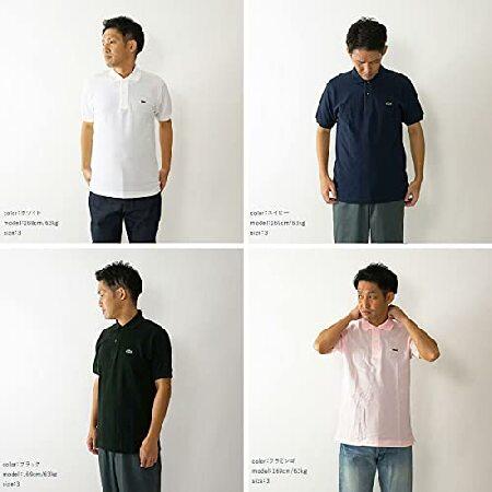 ラコステ L1212L1264 半袖ポロシャツ ヘザーグレー 5 