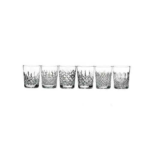 福袋特集 2021 Waterford Lismore Connoisseur Heritage Set of 6 Double Old-Fashioned Glasses アルコールグラス