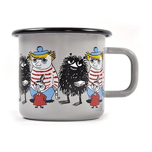 Seal限定商品 ムーミンの友達ースティンキー ちびのミイ おちゃまさんグレイムーミンムーラエナメルマグ3 7 Cl 並行輸入品 海外輸入 Turningheadskennel Com