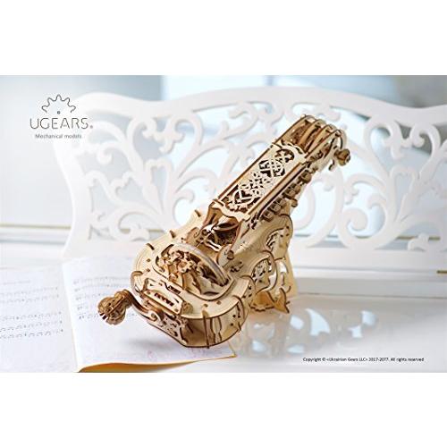 Ugears ユーギアーズ ハーディーガーディー;70030　木のおもちゃ 3D立体 パズル 