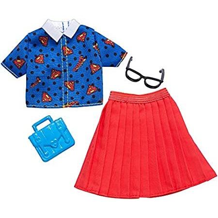 バービー 人形 洋服 DCコミックス スーパーガール 服 アクセサリーファッションセット 並行輸入品