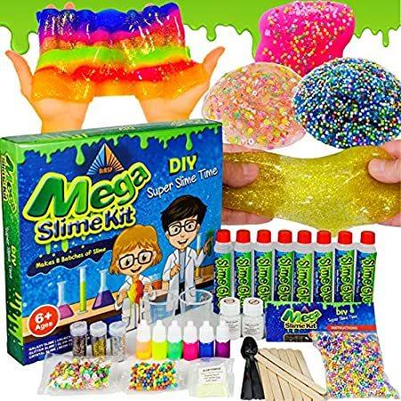 【受注生産品】 OzBSP Mega Slime Kit. Slime Making Kit for Boys Girls Kids. DIY Slime Kit w 知育玩具