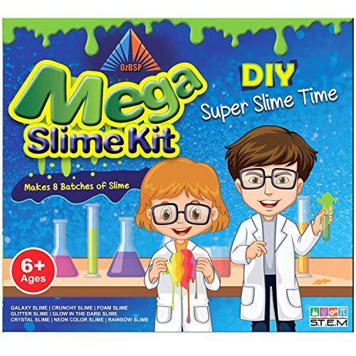 OzBSP Mega Slime Kit. Slime Making Kit for Boys Girls Kids. DIY